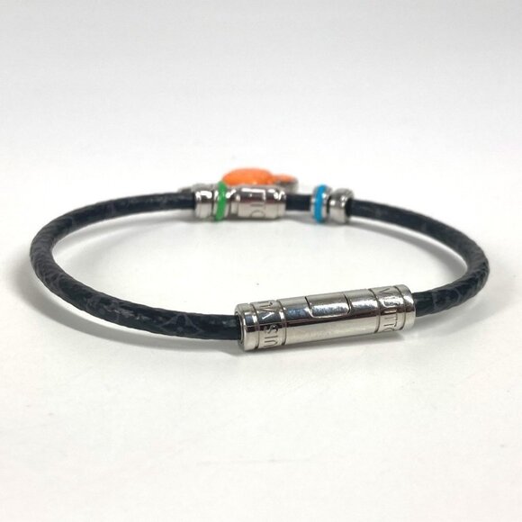 LOUIS VUITTON M8822E MonogramEclipse Bracelet-Keep It Club Accessories Bracelet - Picture 10 of 13